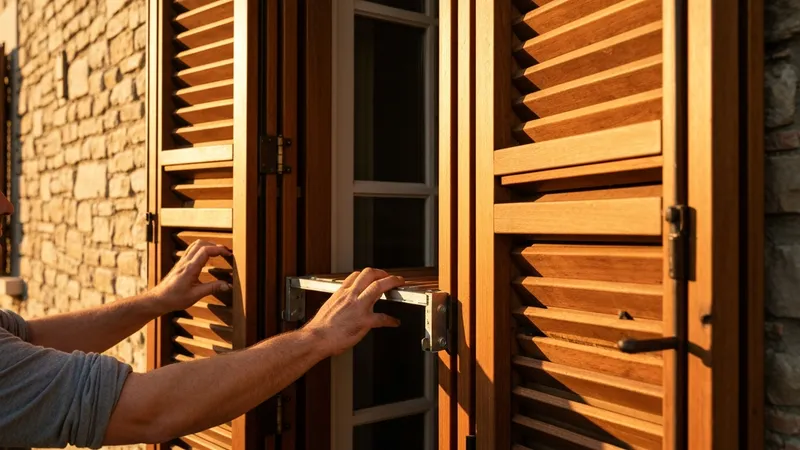 Ajustement Des Volets Garantir Une Fermeture Optimale