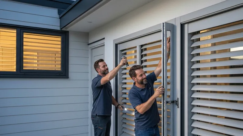 Inspecter et entretenir vos volets après installation