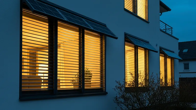 Volets en énergie solaire : rentabilité sur le long terme