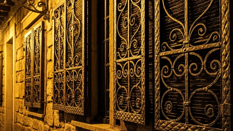 Volets en fer forgé : tradition et robustesse